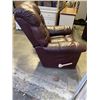 Image 4 : BURGUNDY LEATHER RECLINER
