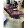 Image 2 : BURGUNDY LEATHER RECLINER