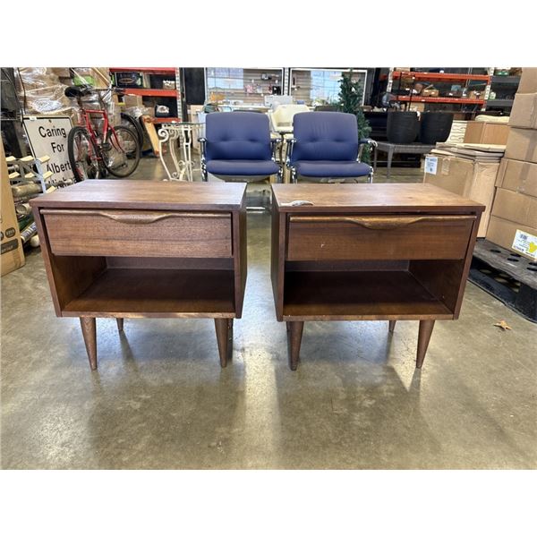 PAIR OF MCM NIGHT STANDS