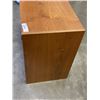 Image 5 : TEAK FINISH SLIDING DOOR CABINET