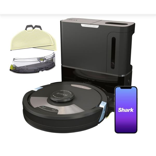 SHARK MATRIX PLUS 2IN1 WIFI SEF-EMPTY ROBOT VACUUM AND MOP - TESTED WORKING, RETAIL $899