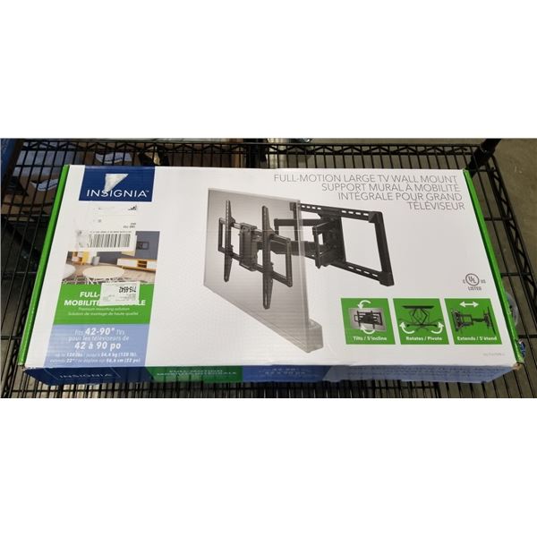 INSIGNIA 42-90" FULL MOTION TV MOUNT