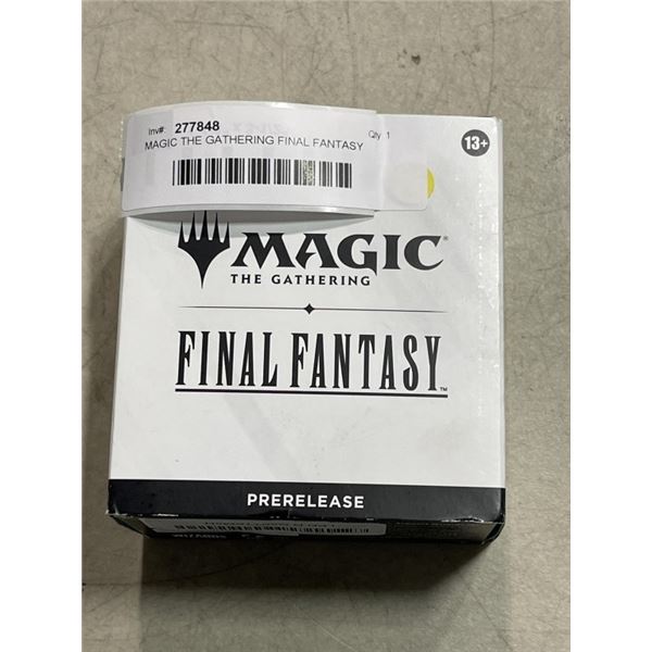 MAGIC THE GATHERING FINAL FANTASY PRE RELEASE PACK