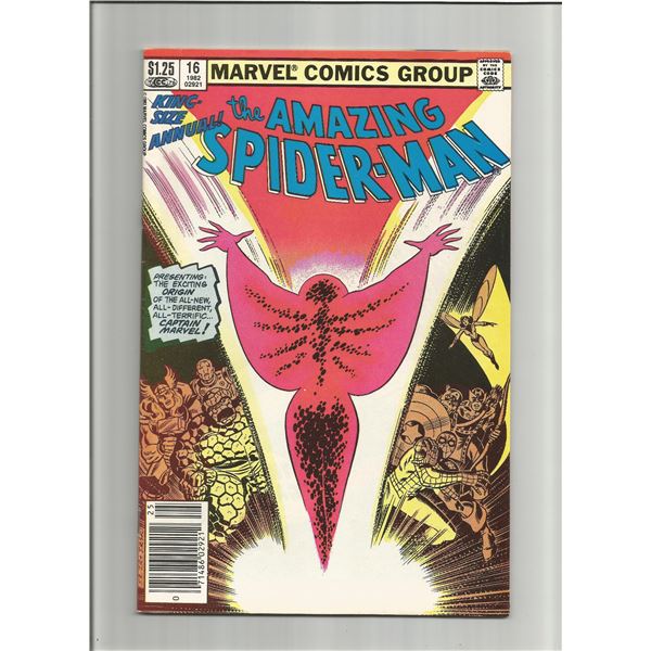 The Amazing Spider-man Annual #16 (1982) CPV KEY