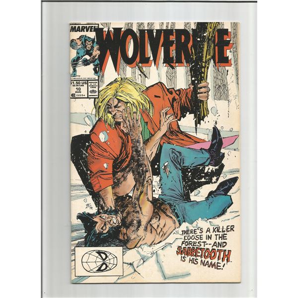Wolverine #10 (1989) KEY