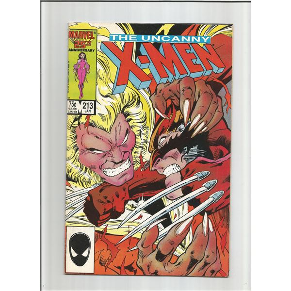 X-Men #213 (1986) KEY