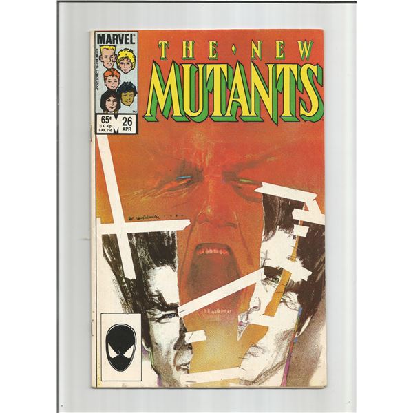 The New Mutants #26 (1985) KEY