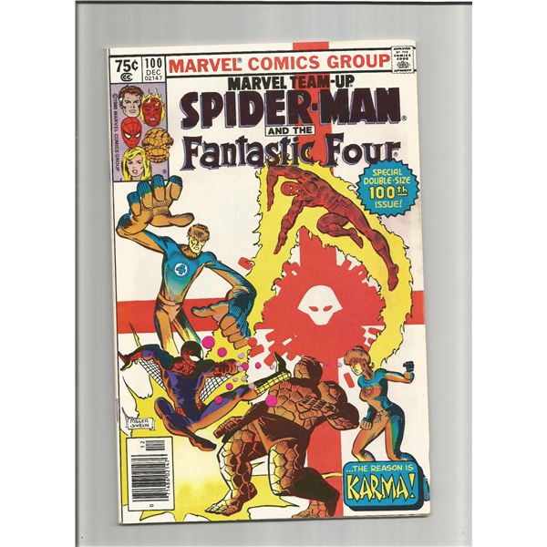 Marvel Team-up #100 (1980) CPV KEY