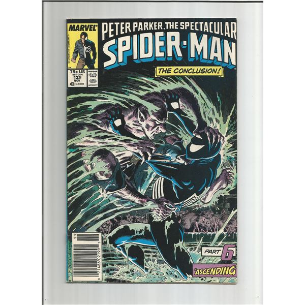 Spectacular Spider-Man #132 (1987) Newstand