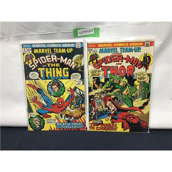 Marvel Team-up Comics  #6,7 (1973)