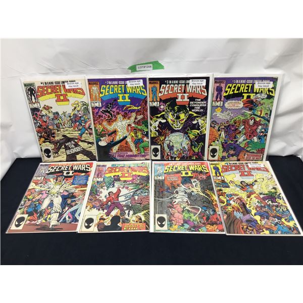 Marvel Sedret Wars II Comics  #1-3, 5-9(1985)