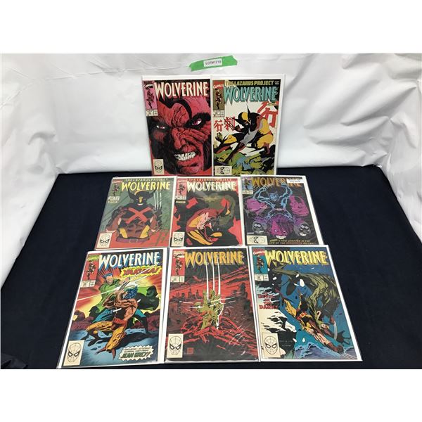 Marvel Wolverine Comics  #21-34 (1990)