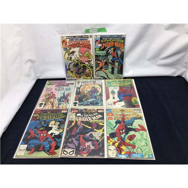Marvel Spectacular Spider-Man Annual Comics #1,2,4,5,8-11 (1979)