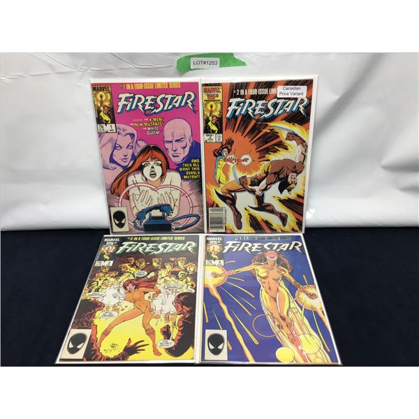 Marvel Firestar Comics #1-4 (1986)