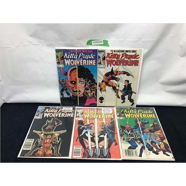 Marvel Kitty Pryde and Wolverine Comics #2-6 (1984)