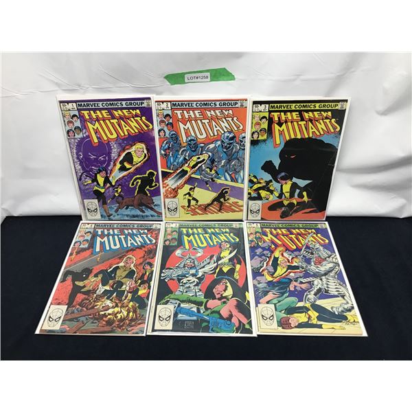 Marvel The New Mutants Comics #1-6 (1983)