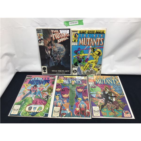 Marvel The New Mutants Annual Comics #1-6 (1984)