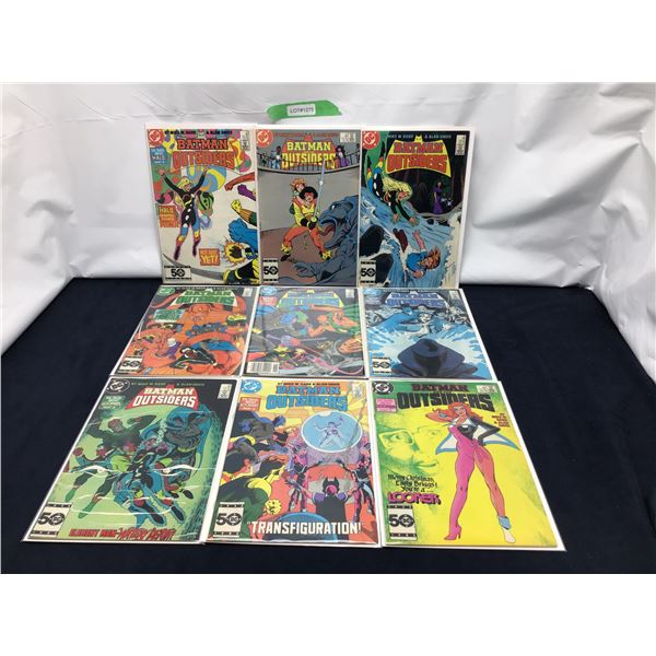 DC Batman and the Outsiders Comics  #23-31 (1980s)