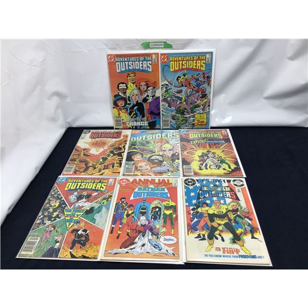 DC Batman and the Outsiders Comics #36-41 Annuals (1980s)