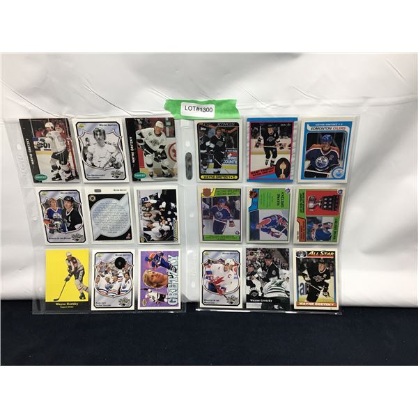Wayne Gretzky Card Lot