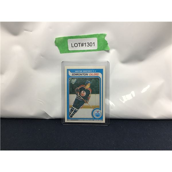 Wayne Gretzky Anniversary  Rookie Card