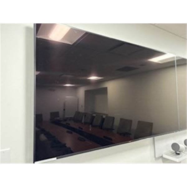 Samsung 75” Television Monitor (damaged; no remote; no wall mount)