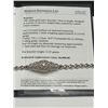 Image 6 : 18K White Gold Diamond Bracelet  -APPRAISED $6000