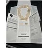 Image 5 : 18K Gold Pearl & Diamond Necklace – APPRAISED $32,350