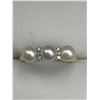 Image 9 : Ladies 14K Gold Ring with Pearls and Diamonds  -APPRAISED $2950