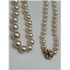 Image 4 : Ladies Flower Clasp Pearl Necklace -APPRAISED $9750