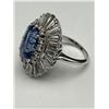 Image 3 : Ladies 18K Sapphire and Diamond Ring -APPRAISED $89,450