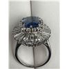 Image 8 : Ladies 18K Sapphire and Diamond Ring -APPRAISED $89,450