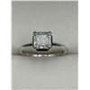 Image 1 : 18K Gold Brilliant Cut Diamond Solitaire Ring-APPRAISED $25,000