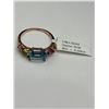 Image 7 : 14k Gold Multi-Gemstone Ring -APPRAISED $2230