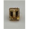 Image 4 : Ladies 18K Gold Custom Citrine Ring-APPRAISED $7650