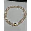 Image 1 : Ladies Double-Strand Cultured Pearl Necklace -APPRAISED $4750