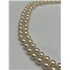 Image 3 : Ladies Double-Strand Cultured Pearl Necklace -APPRAISED $4750