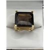Image 1 : 14K Gold  Smoky Quartz Gemstone Ring-APPRAISED $4850