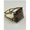 Image 3 : 14K Gold  Smoky Quartz Gemstone Ring-APPRAISED $4850