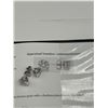 Image 6 : 14K Gold Diamond Stud Earrings 6.03Carats -APPRAISED $27,000