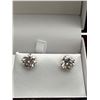 Image 1 : 14K Gold Diamond Stud Earrings 6.00 Carats -APPRAISED $26,580