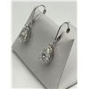 Image 3 : Pear-Shaped Diamond Drop Earrings 6.14 Carats -APPRAISED $28,755