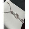 Image 2 : Diamond Key Pendant & Chain Set -APPRAISED $1315
