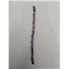 Image 6 : Amethyst Tennis Bracelet 20.70 Carat -APPRAISED $1500