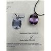 Image 6 : 14K Gold Amethyst 73.85 Carat Pendant -APPRAISED $4500
