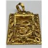 Image 7 : 23K Gold Pendant Featuring Dragon Design -APPRAISED $11,000