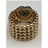 Image 6 : 14K Gold Diamond Hear Ring -APPRAISED $5500