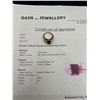 Image 5 : 14K Gold Diamond & Tourmaline Ring -APPRAISED $6000