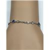 Image 2 : Natural Kynite Silver Gemstone Bracelet – APPRAISED $880