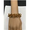 Image 2 : 18K Yellow Gold Fancy Bracelet  -APPRAISED $13,500